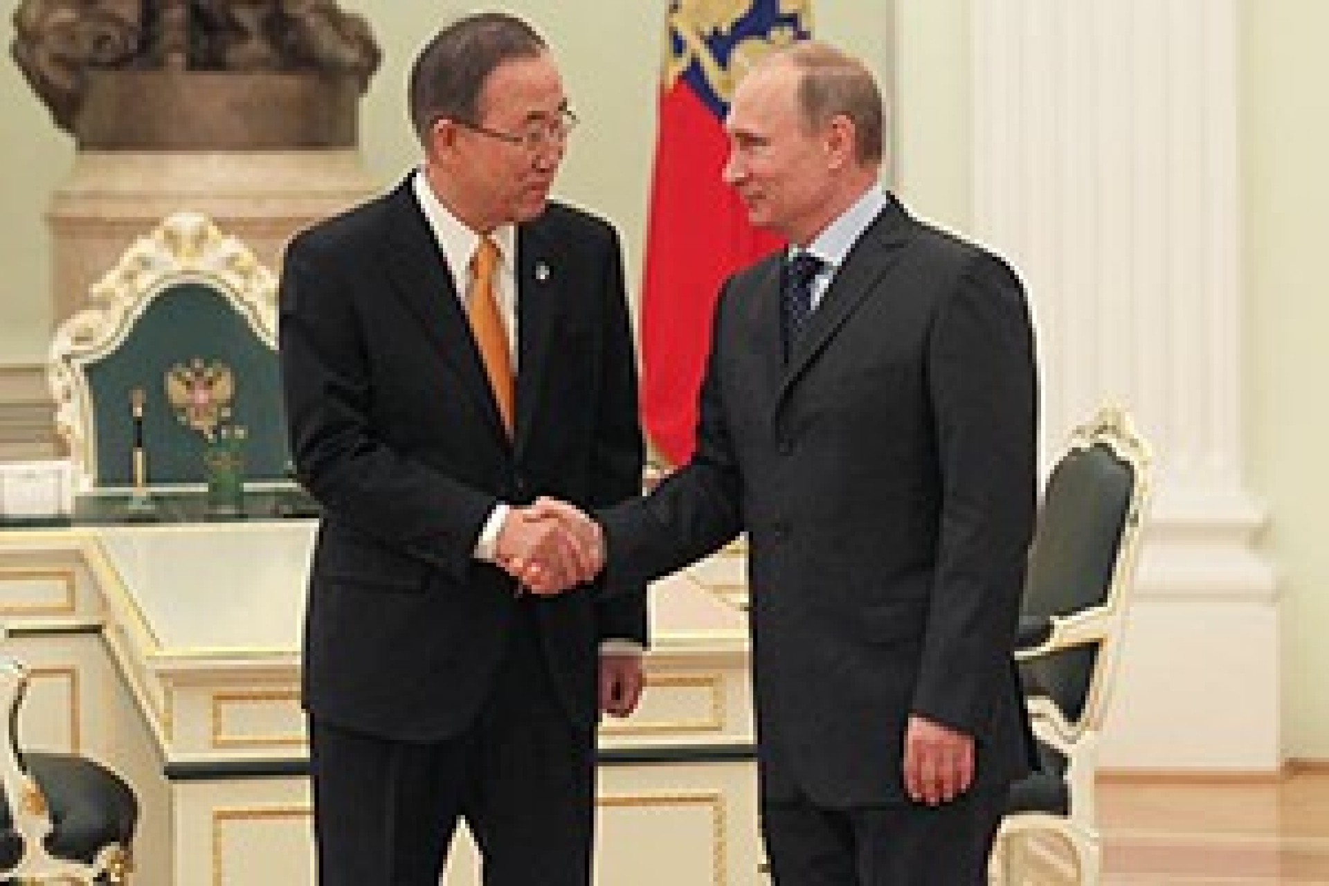 Путин встретится с Пан Ги Муном на Генассамблее ООН