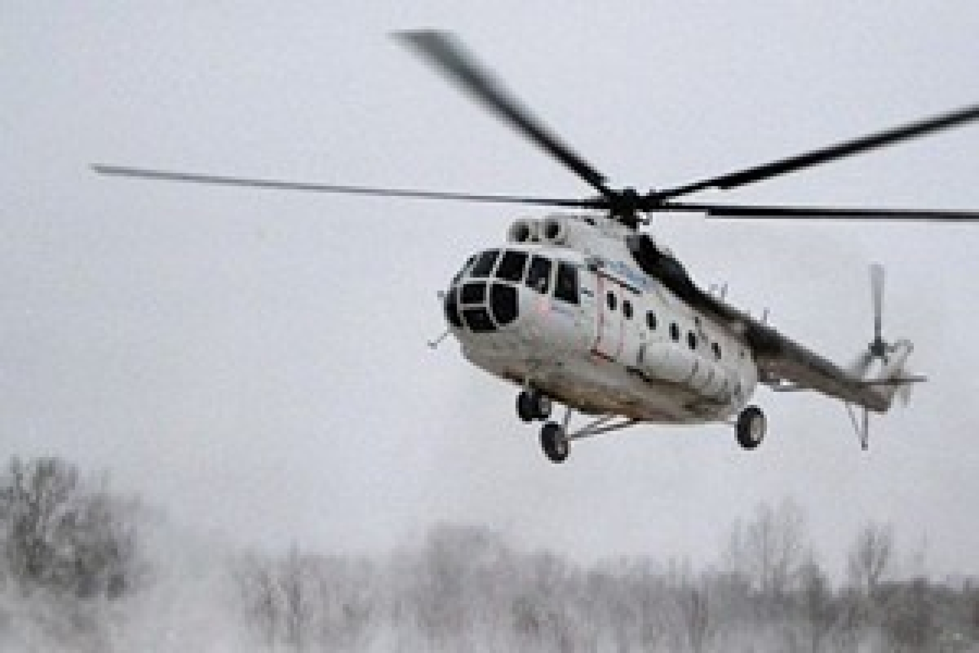 На Камчатке рухнул вертолёт