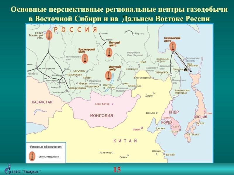 Куда уходит газ?