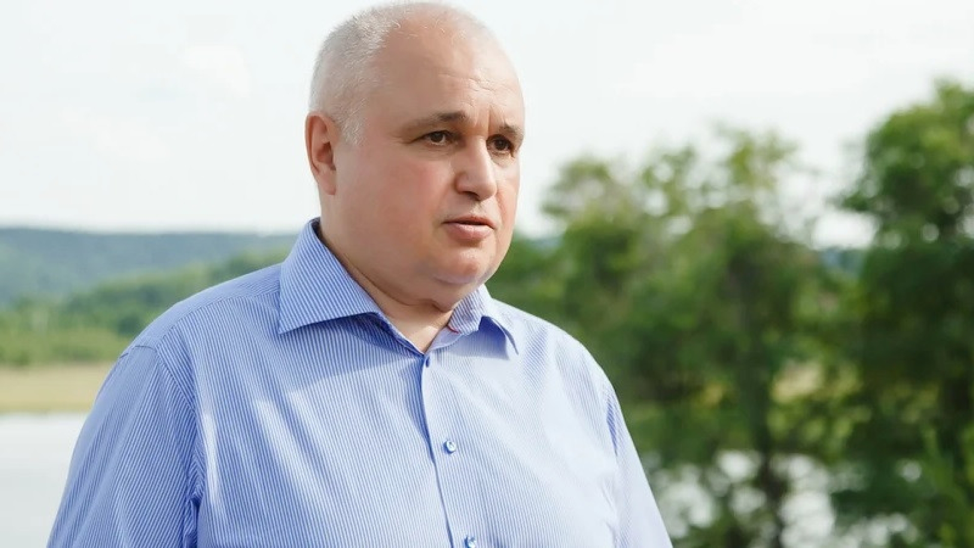 Губернатор Кузбасса попал в ДТП