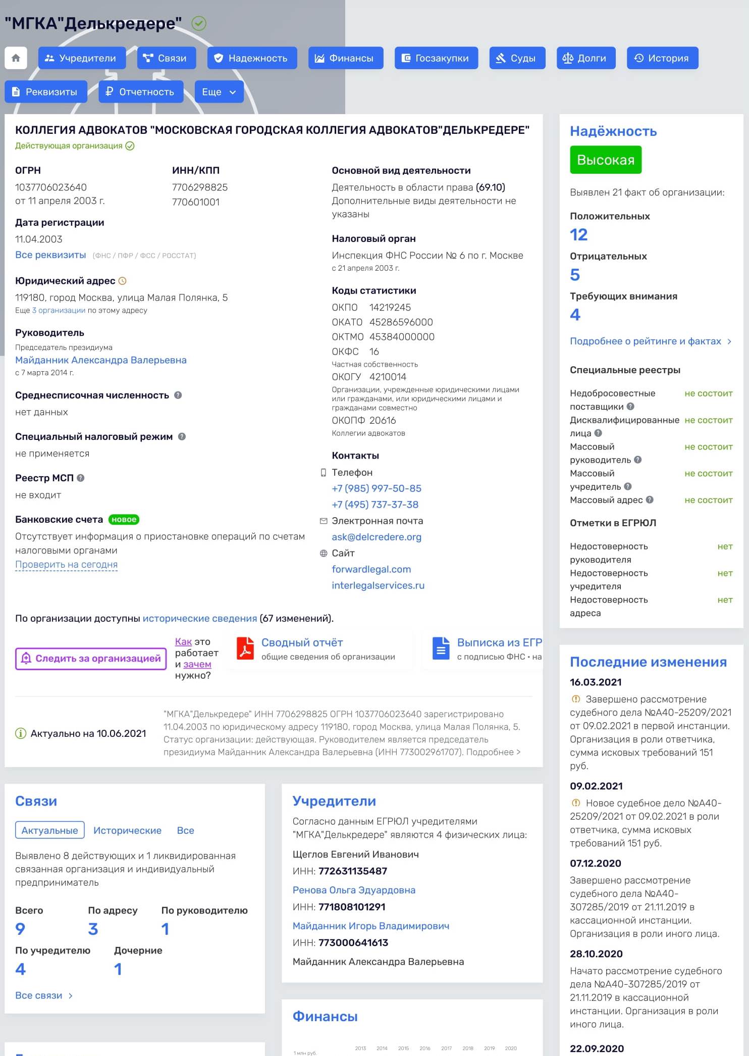 Каландой об Делькредере