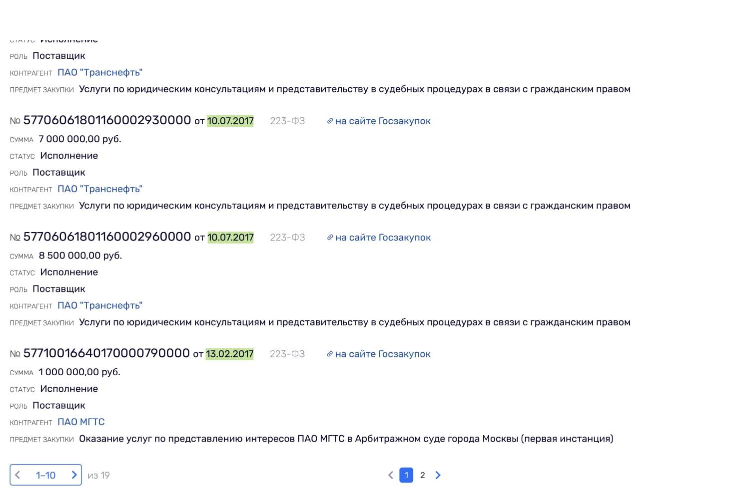 Каландой об Делькредере
