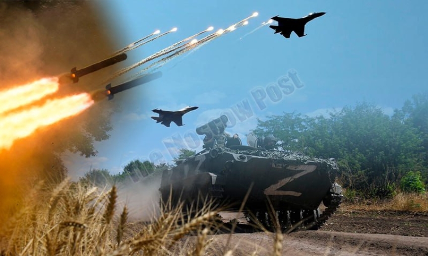 Авиация ВКС России и системы ТОС-1А "Солнцепек" нанесли удар по позициям ВСУ в ДНР