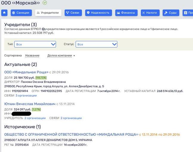 Украинский след на курортах Крыма: за Юткиным может стоять банкир Александр Лебедев?