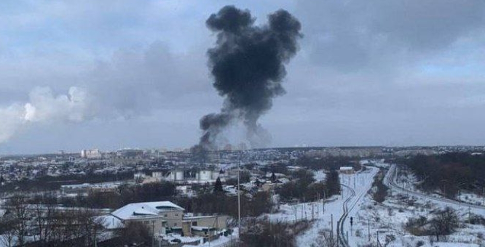 В Орле два беспилотника рухнули на объекты ТЭК