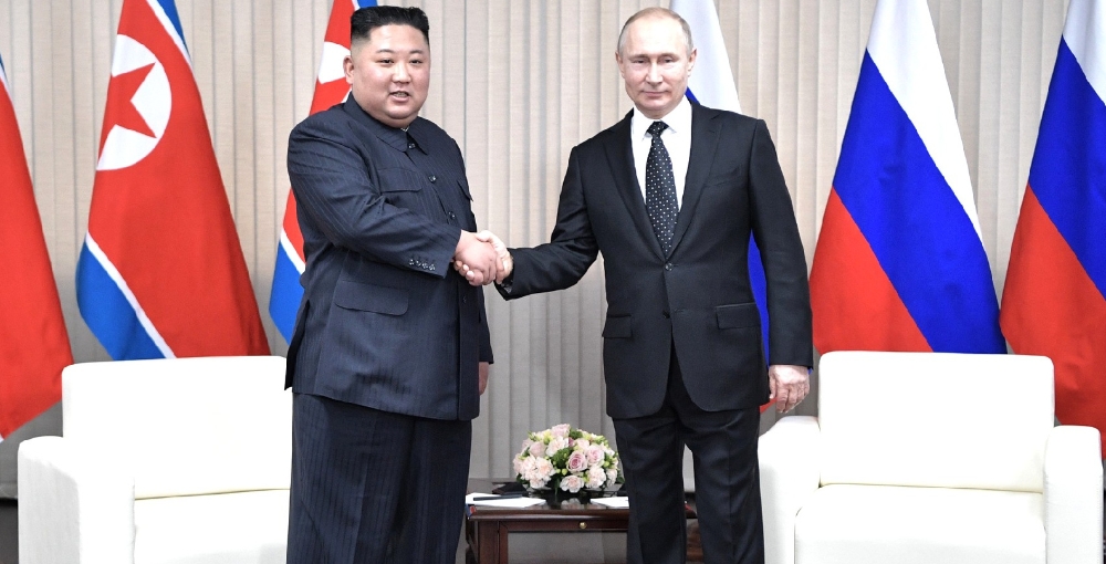 Ким Чен Ын поздравил Путина с победой