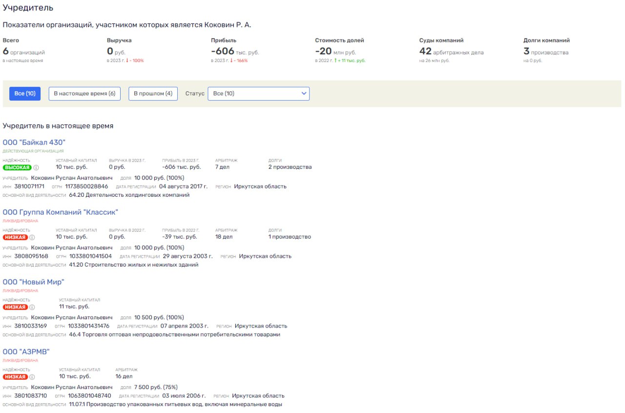 Вмазать по 430, или призрак Вексельберга над озером Байкал