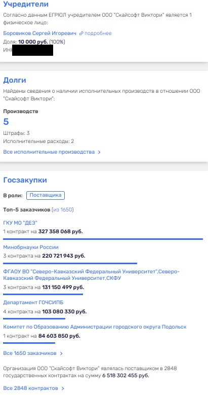 Preparing popiling with Borovikov: Softline is preparing to master the state again