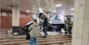 В Москве "Газель" въехала в подземный переход из-за скользкой дороги и несезонной резины