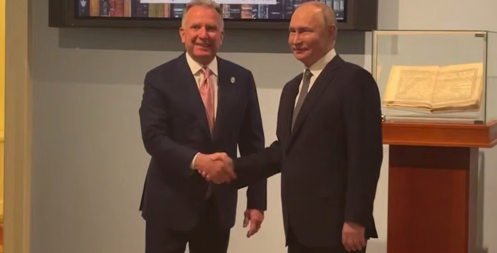 Владимир Путин встретился со Стивом Уиткоффом