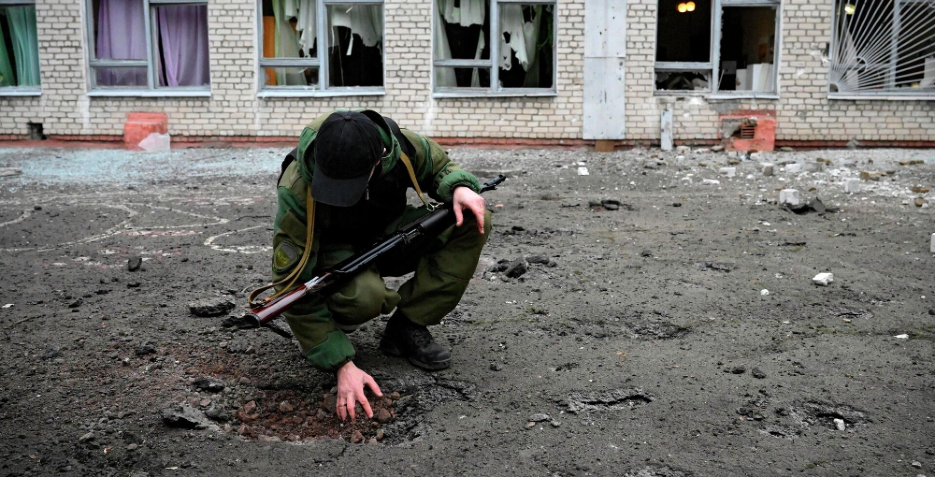 Украинские боевики вновь обстреляли Горловку