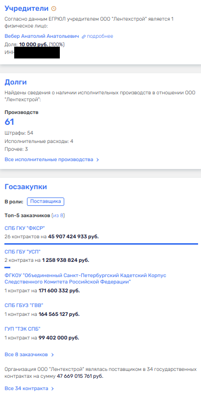The budget octopus of the official Kreslavsky: cutting government contracts among his own?